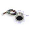 GM861 Metal LED Control Ring Indicator Light UART Interface 1D/2D Bar Code QR Code Barcode Reader Module 5