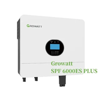 Growatt Spf 6000Es 80A 230V Onda Pura Inverter 6000W 1 Phase Off Grid Parallel Solar Inversor