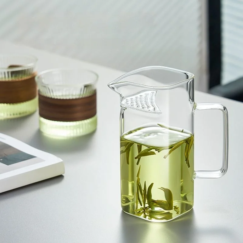 Tea Cup Men's Office Personal Home Glass Tea Water Separation Resistant To High Temperature