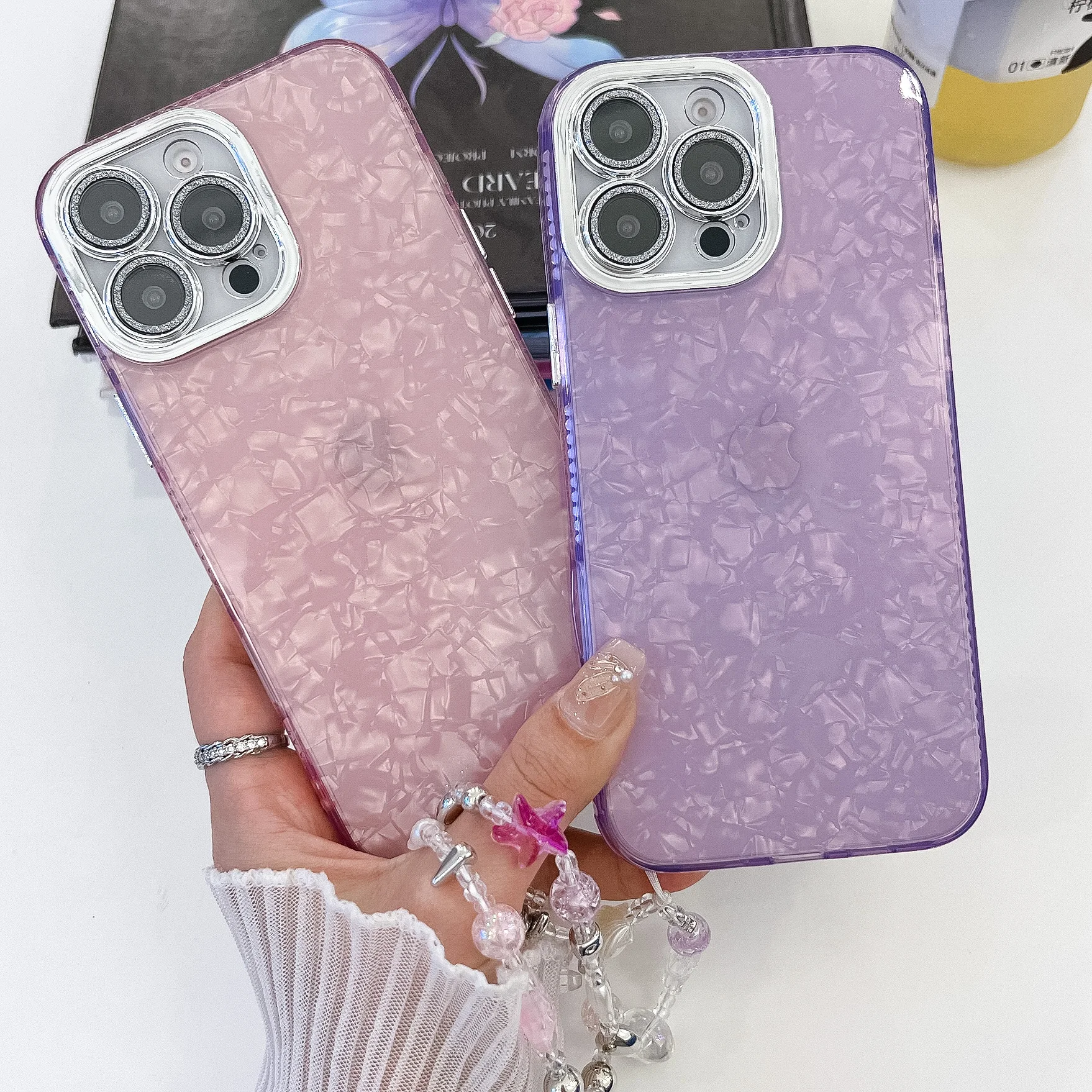 Luxury Phone Case With Wrist Chain For Iphone And Samsung Models_voghion.com