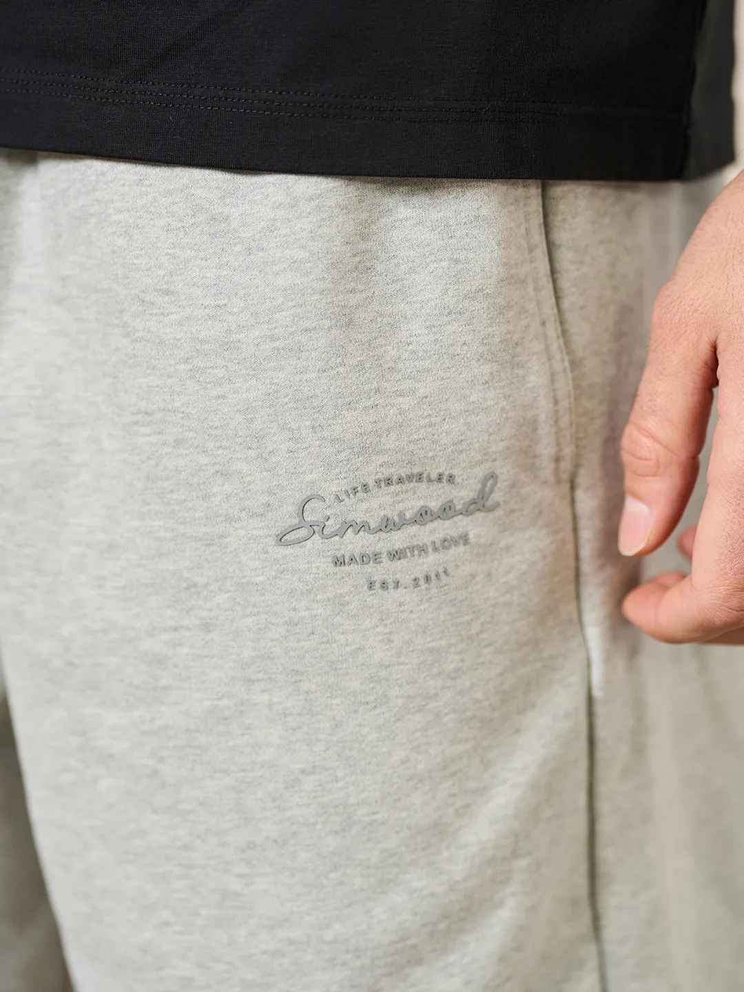 SIMWOOD 2024 Summer New Drawstring Shorts Men Casual Jogger Sweathshorts Plus Size Workout Gym High Quality Shorts 6