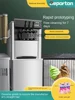 ZF Ice Cream Machine Ice-Cream Cone Commercial Small Vertical Desktop Ice Cream Machine Automatic Cone Crispy 3