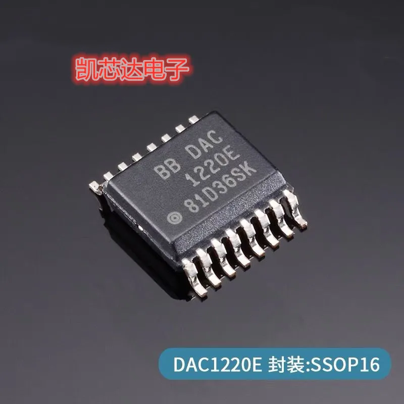 

5 шт./партия, новинка, оригинальный цифро-аналоговый конвертер малой мощности DAC1220E DAC1220 20 бит SSOP16
