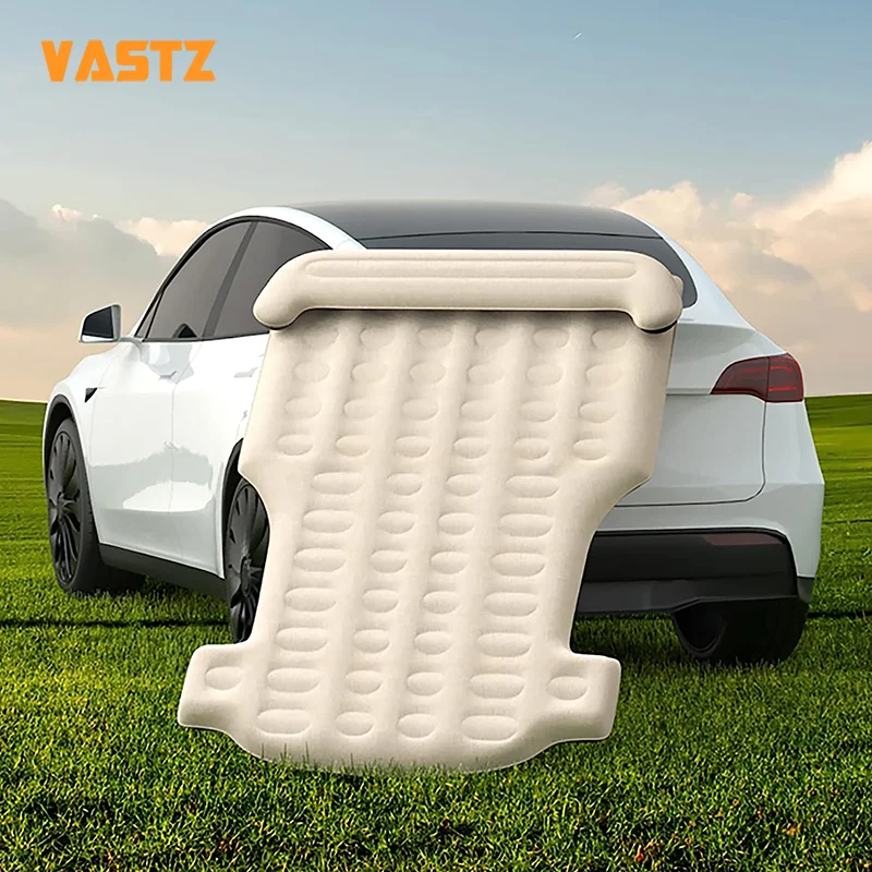 

Portable Car Mattress Camping Mattress with Electric Air Pump and Headrest Sleeping Pad For Tesla Model Y 2020 2021 2022 2023