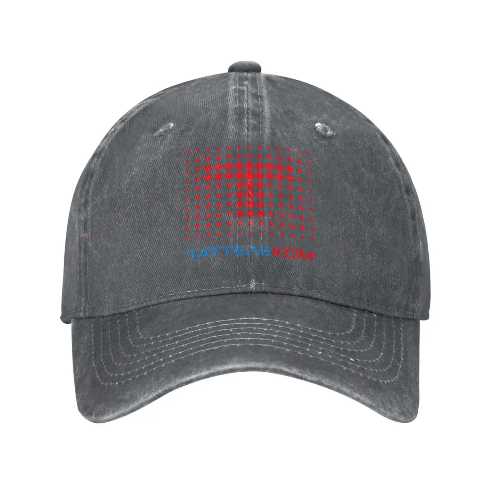 

Tattelecom Logo Print Graphic Casual Denim cap Knitted hat Baseball cap