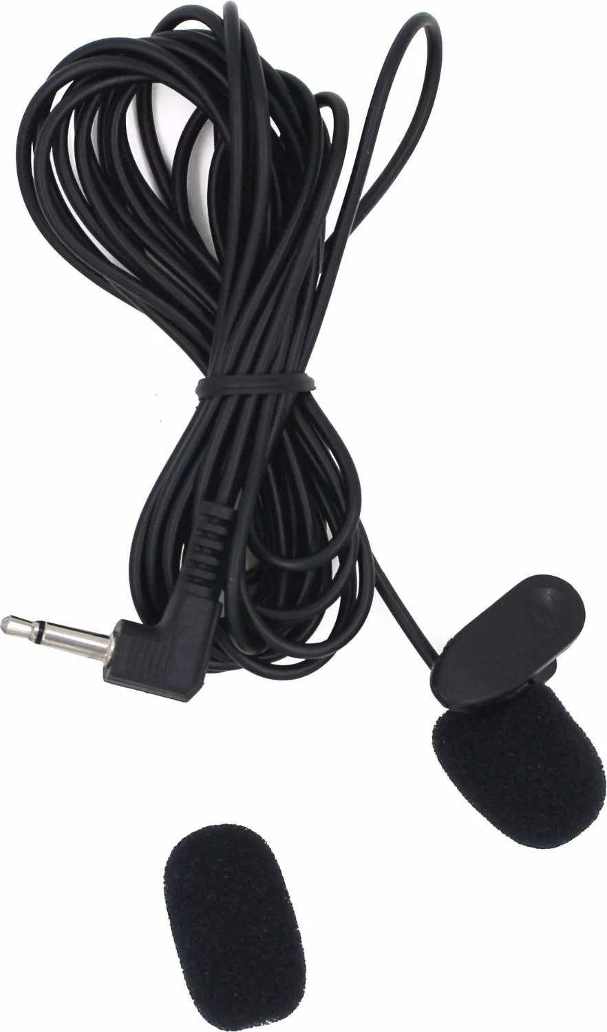 Sion-microfone externo profissional para carro, com conector de 3.5mm, estéreo, com fio, mini para dvd, rádio, 3m de comprimento