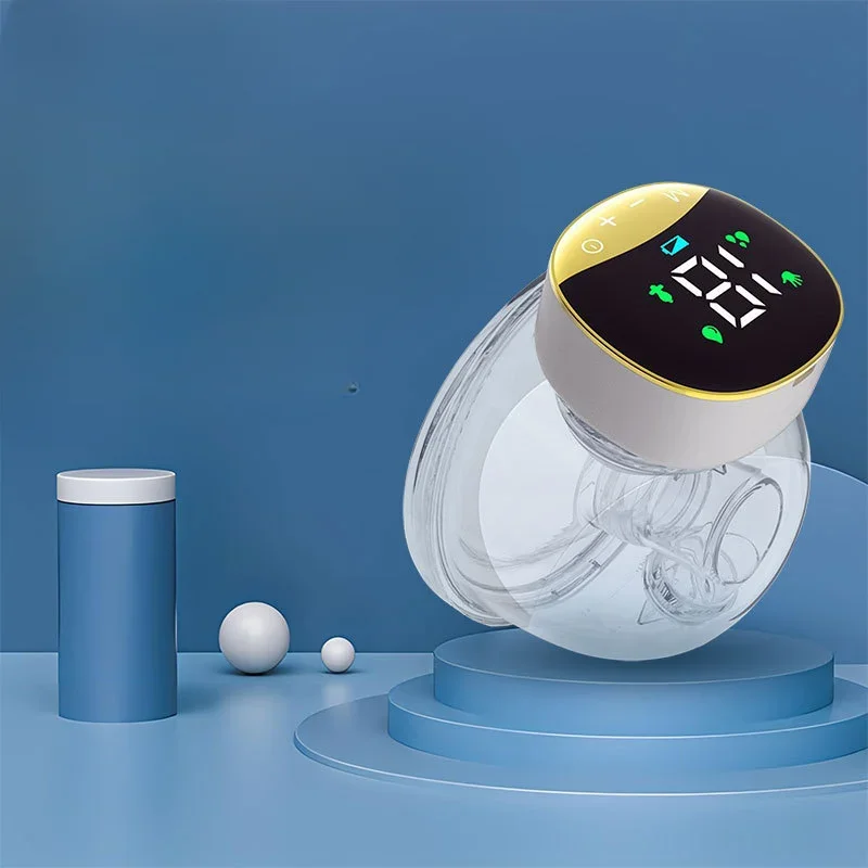 S12 Pro Portable Electric Breast Pump Silent Wearable Automatic Milker LED Display Rechargable Hands-Free Milker BPA Free