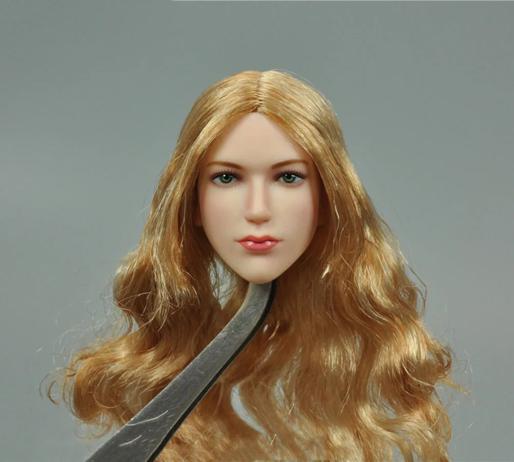 

VERYCOOL VC-TJ-03 1/6, национальное Штурмовое лезвие, скульптура для девушек, женская голова, резьба, бледный цвет, длинные волосы, подходит для 12-дюймовой кукольной фигуры