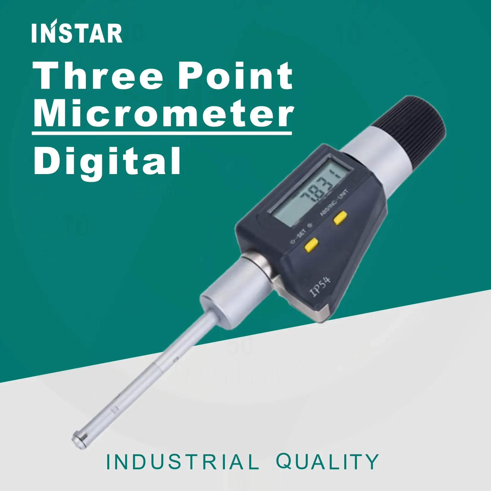 3PointDigitalInternalMicrometerSmallHole225mmx0001mmIP54