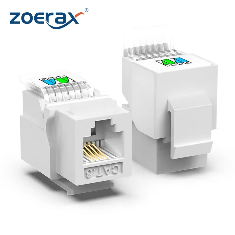 ZoeRax10PCSCAT3TelephoneKeystoneJackPhoneKeystoneJackToolless
