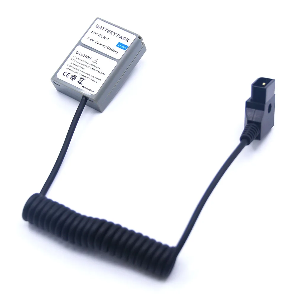 D-Tap Rubinetto Maschio Testa A Bln-1 Dc Accoppiatore Ps-Bln1 Batteria Fittizia Per Fotocamera Digitale Olympus Om-D E-M5 Ii 2 E-M1 Penna E-P5