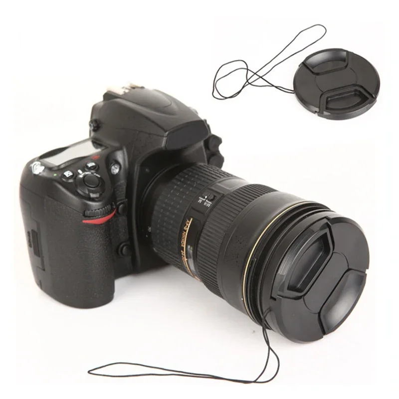 Camera Lens Cap Camera Lens Cap With Extra Strong Springs Center Pinch For Filters 43mm 49mm 52mm 55mm 58mm 62mm 67mm 72mm 77mm 82mm