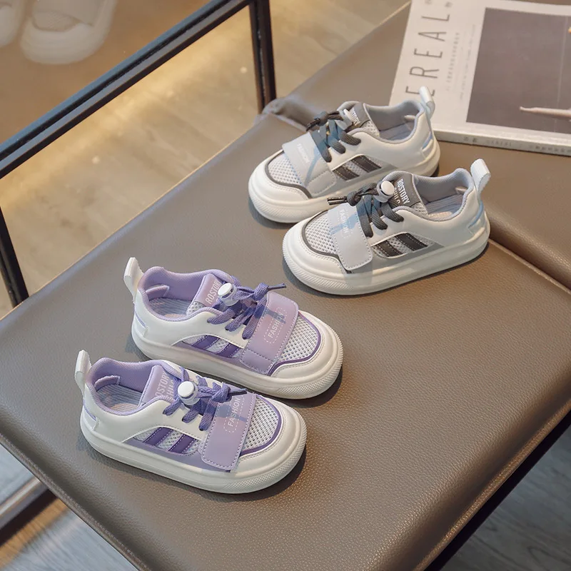 

Children Net Shoes 2023 Summer New Kids Single Mesh Board Shoes Fashion Light Boys Girls Leisure Baby Shoes Sneakers Wholesale