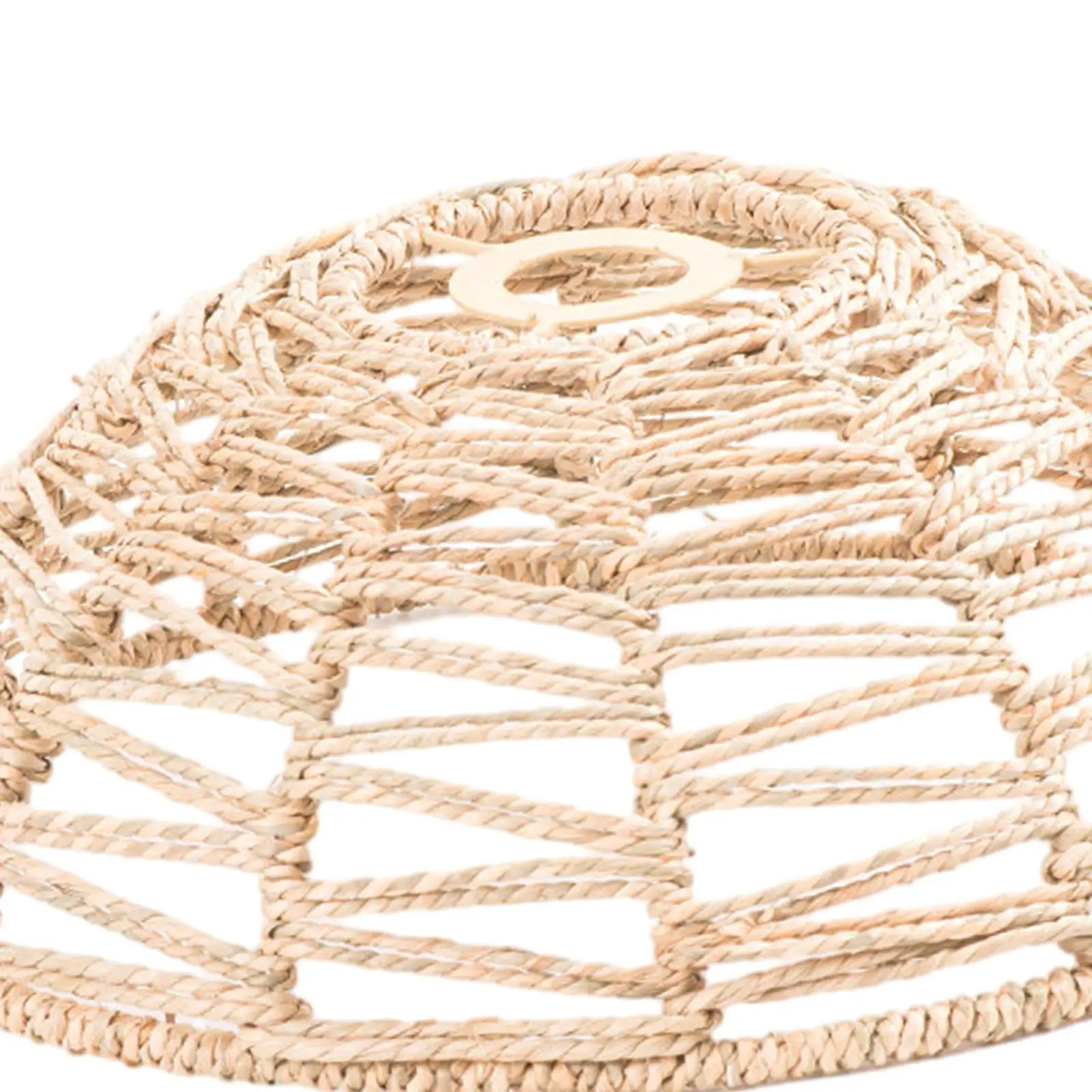 Rattan Lampshade Chandelier Lamp Cover for Ceiling Light Fixture Table Lamp