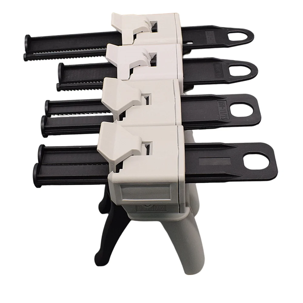 Epoxy Adhesive Dispensing Gun Caulk Nozzle Applicator 50ml 75ml AB Epoxy Glue Gun Applicator Glue Adhensive Cartridge 1:1 1:2 10:1 AB Manual Dispenser