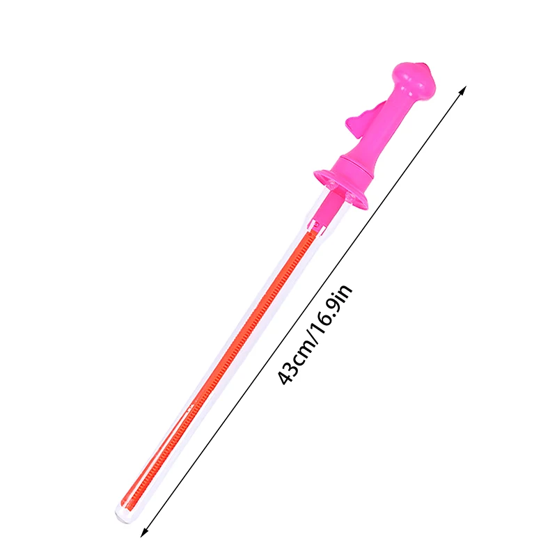 Multi-hole Western Sword Bubble Blower Large Size Handheld Rainbow Children's Toy Baby Safety No Toxic Soap Bubble Toy 4