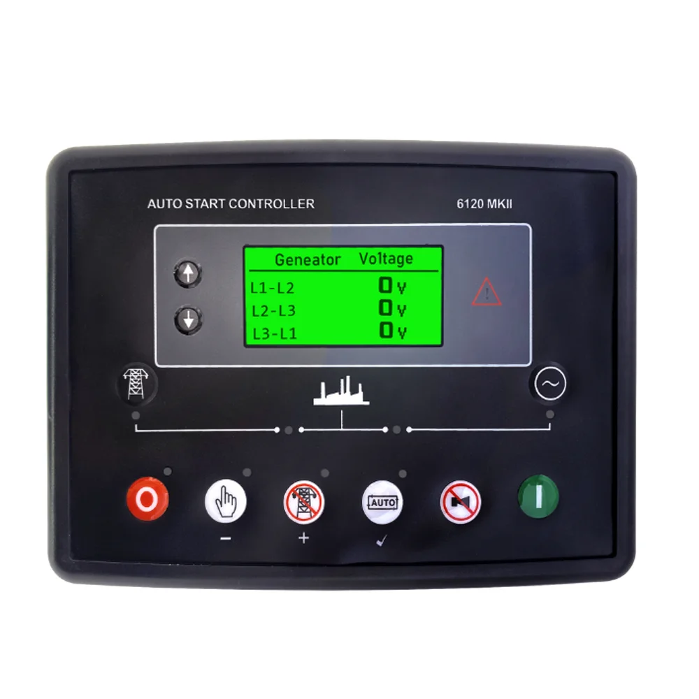 DSE6120 MK3 6120MKIII 6120MKII AMF 6110 자동 정지 발전기 컨트롤러 패널 제어 모듈 디젤 발전기 부품 발전기 액세서리