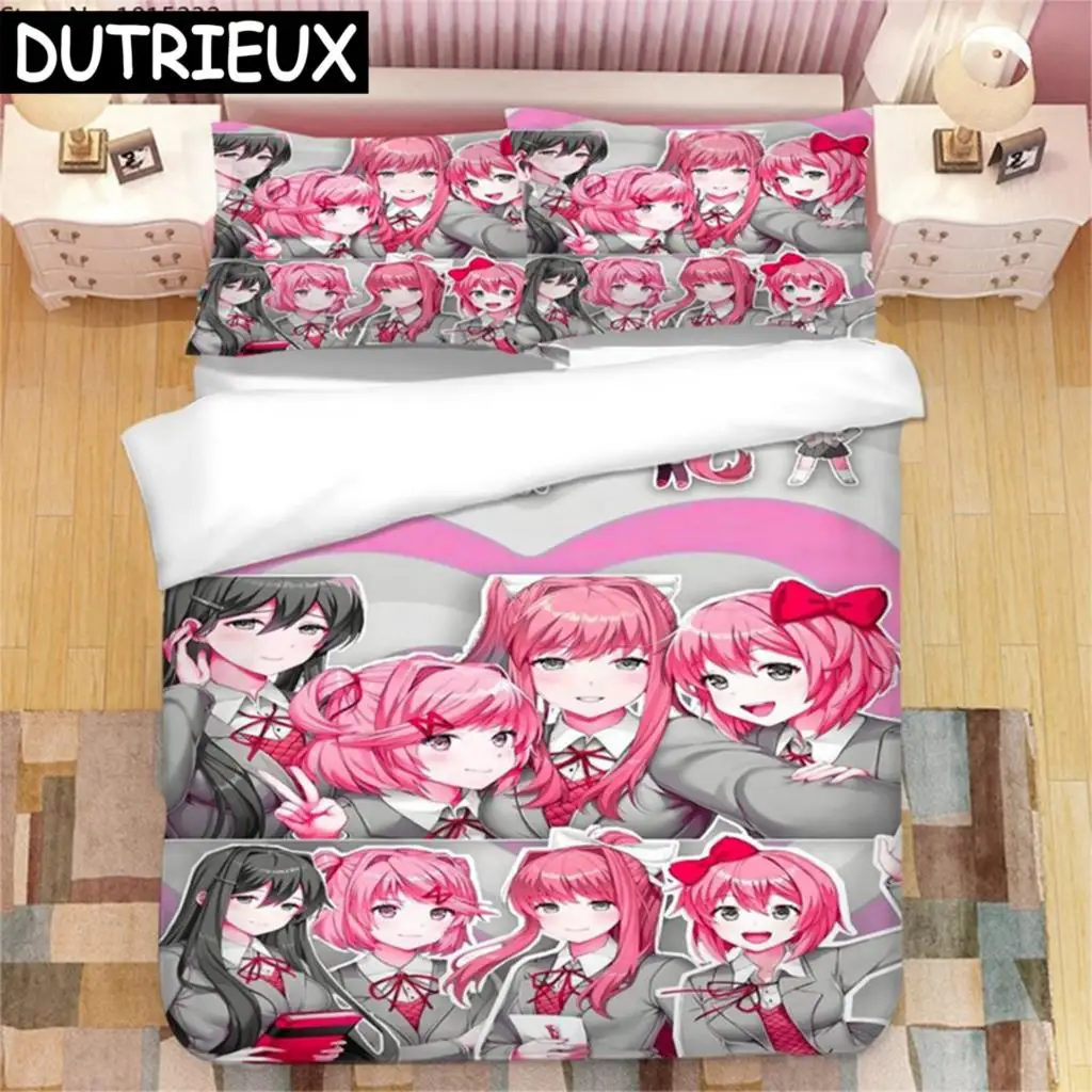 

Sakurajima Mai 3D Printed Bedding Set Japanese Anime Duvet Covers Pillowcases Comforter Bedding Set Bedclothes Duvet Cover