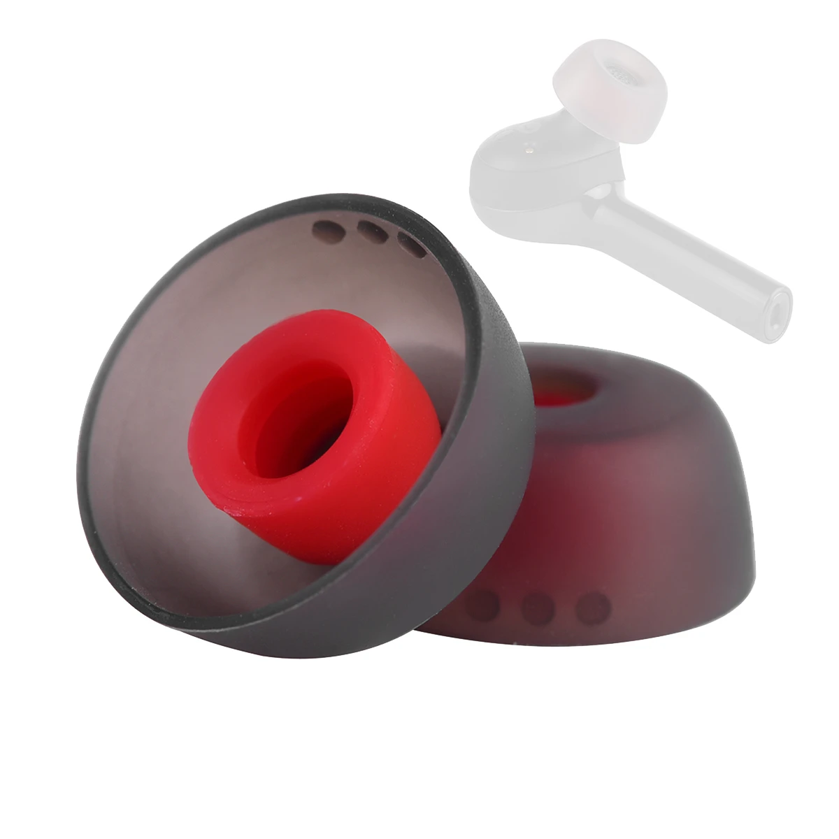 6 Pezzi Punte Per Le Orecchie In Silicone Per Qcy T1 T13 T2 T5 E10 Zs10Pro C12Zsx Auricolari Per Jabra Elite 75T 65T Punte Tappi Per Le Orecchie Auric