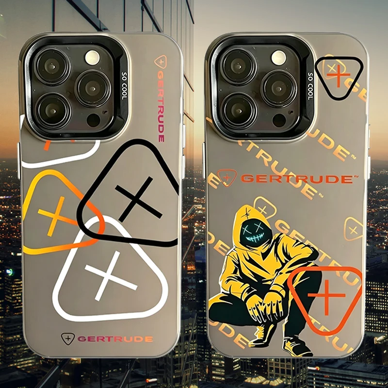 Multicolor G-Gertrudes Frosted Acrylic Phone Case
