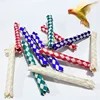 Parrot Bite Soothing Toy Handmade Wooden Finger Cover Colorful Woven Tube Toy Accessories Birdcage Accessories 4