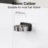 Hair Dryer Holder Wide Usage Hair Dryer Holder Strong Load-bearing Plastic Labor-saving Universal Hair Dryer Organizer Bathroom 1