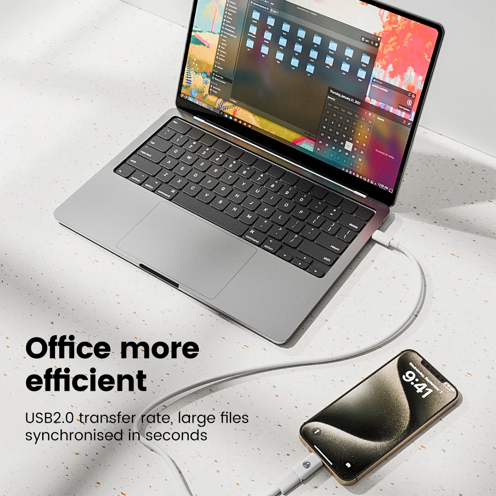 OLAF USB C To Lightning Adapter Fast Charging Lightning Male To Type C Female Adapter For iphone 15 13 12 11 Pro Max XR XS X 8 7