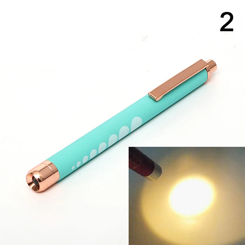 Compact LED Flashlight with Dual Light Modes for Medical Professionals