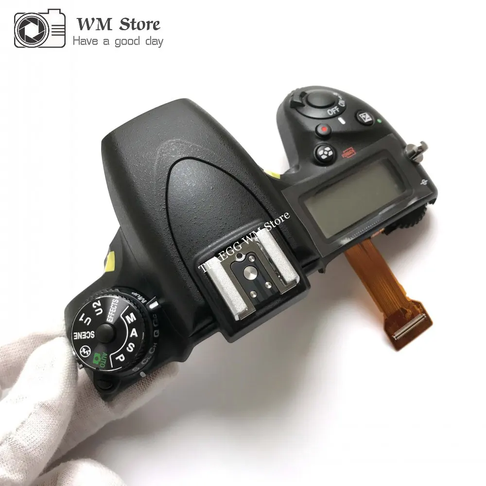 NEW For Nikon D750 Top Cover Case 119S8 with Top LCD Flash Board Button Flex Cable Camera Repair Part Replacement Unit