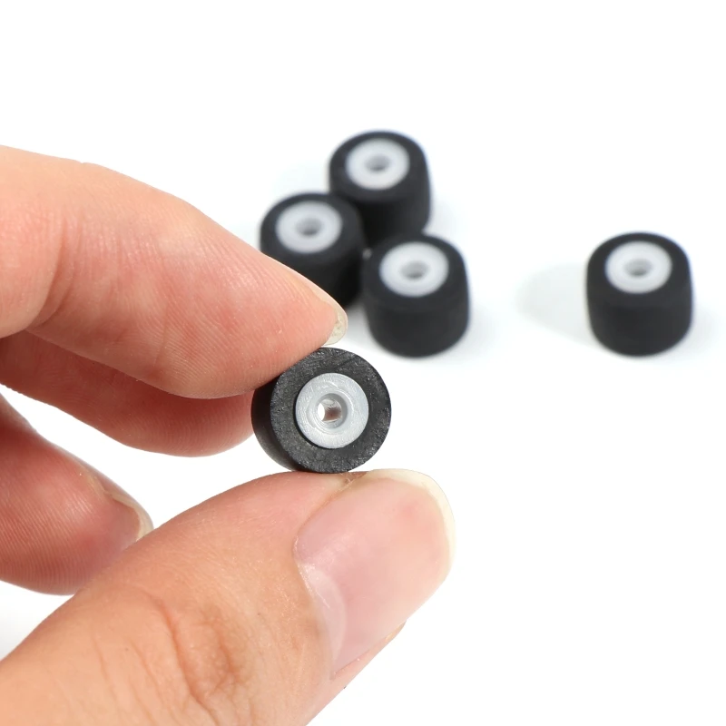 좌석 오디오 벨트 풀리에 대 한 5Pcs 10.5x7.9x2mm 압력 핀치 롤러 카드 화이트 Co 드롭 배송