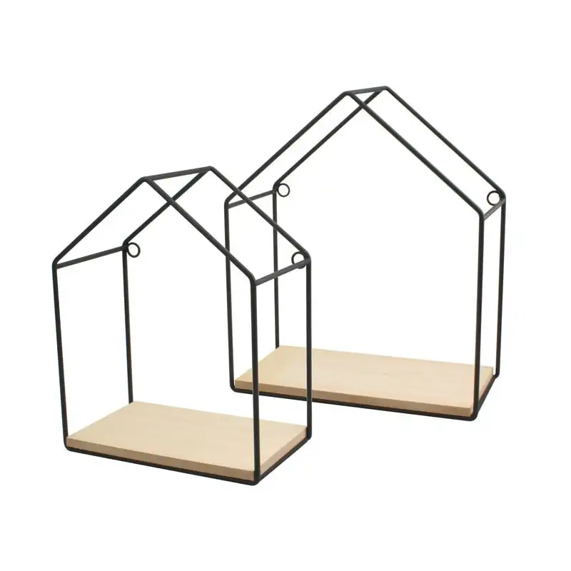 

and Metal House Floating Shelves, Set of 2, 10 LB Capacity