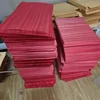 2pcs Ayus Table Tennis Racket Bottom Board Wood Dyed Red Table Tennis Racket Material 2