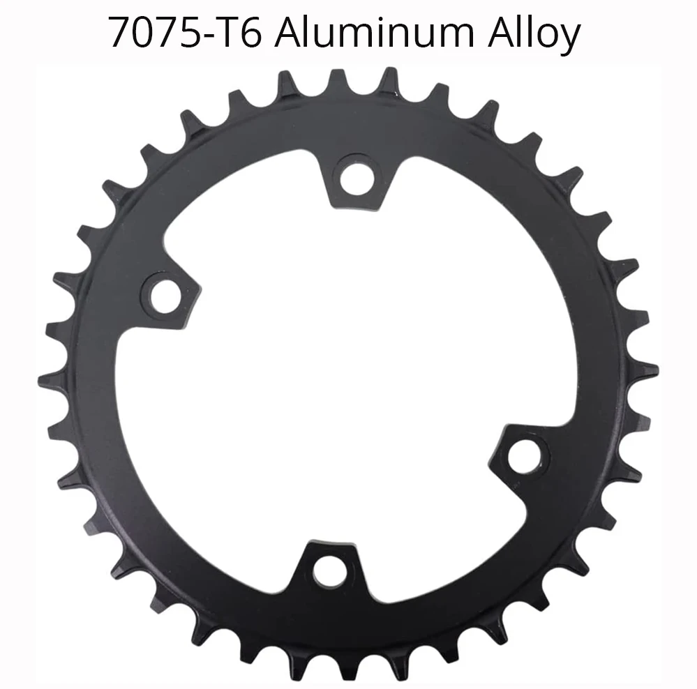 DECKAS Coroa BCD 96 Asymmetrical 36T 34T Narrow Wide 96BCD Bike Chainring 36 34 Teeth Bicycle Chain Ring for Shimano M9000 M5100 bike chainring