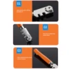 1PC Professional Glass Tile Cutter for Hand Tool 130mm Diamond Tipped Glass Knife Tools Portable 6