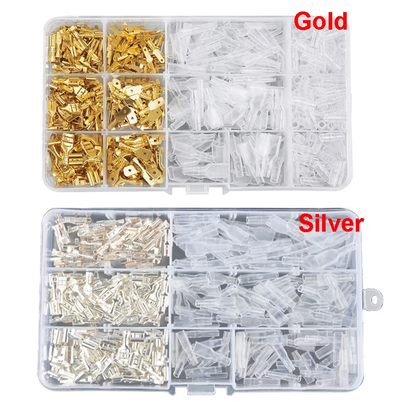 315 Pezzi Capicorda Elettrici Connettori Connettori A Crimpare A - Foto 2