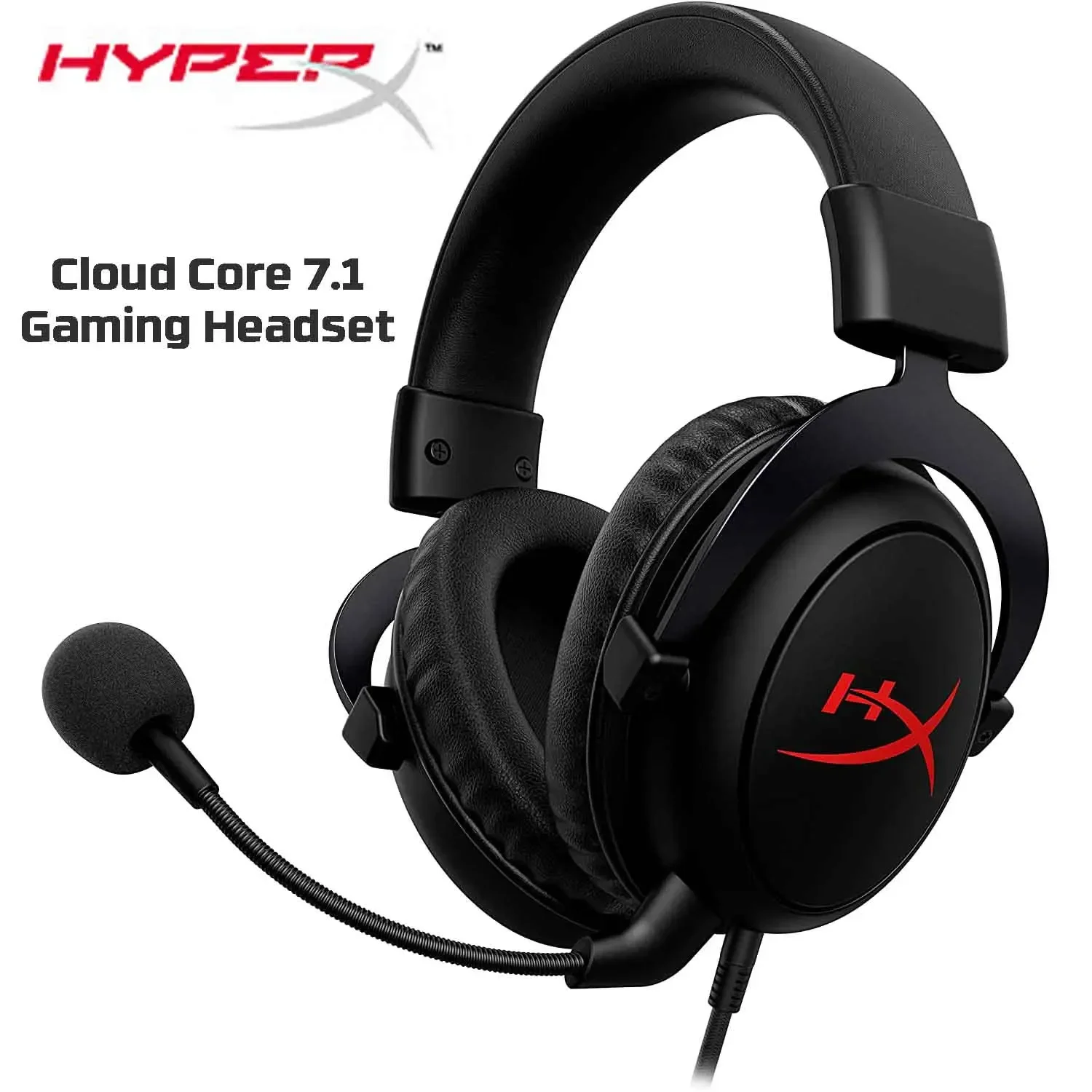 

HyperX Cloud Core DTS 7.1 Esports Game Earphones Wired Headphones Gaming Headset for PC Ear Buds Auriculares Tws Free Shipping