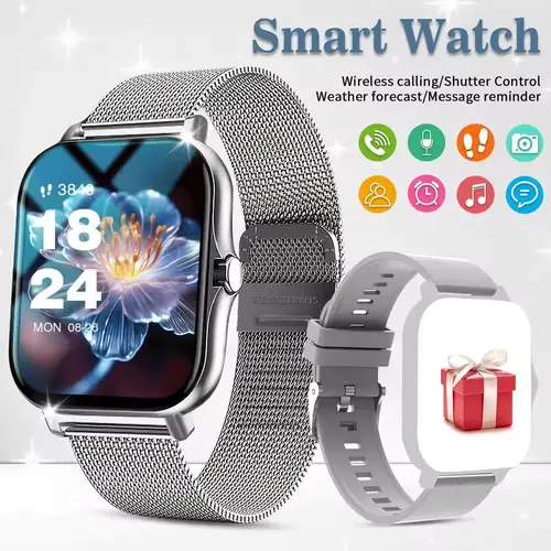 2026 New Smart Watch Men Women Heart Rate 1.83" AMOLED Screen Waterproof Bluetooth Call Sports Smart Watch For iOS Android HW12 - Image 12