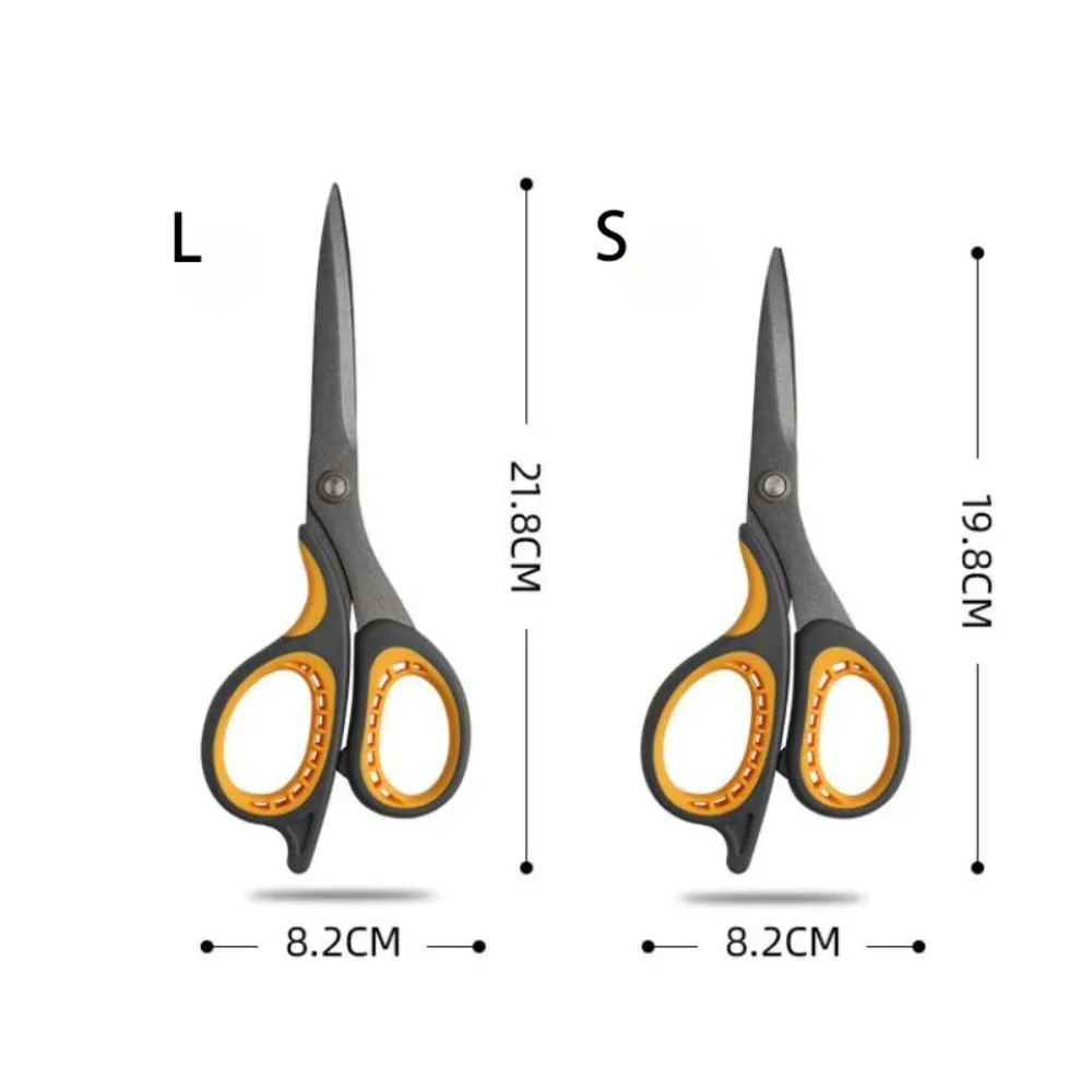 Stainless Steel Large Coated Soft-touch Multi-functional Home Office Scissor Hand Craft Tailor's Stationery Vintage Scissors - 2