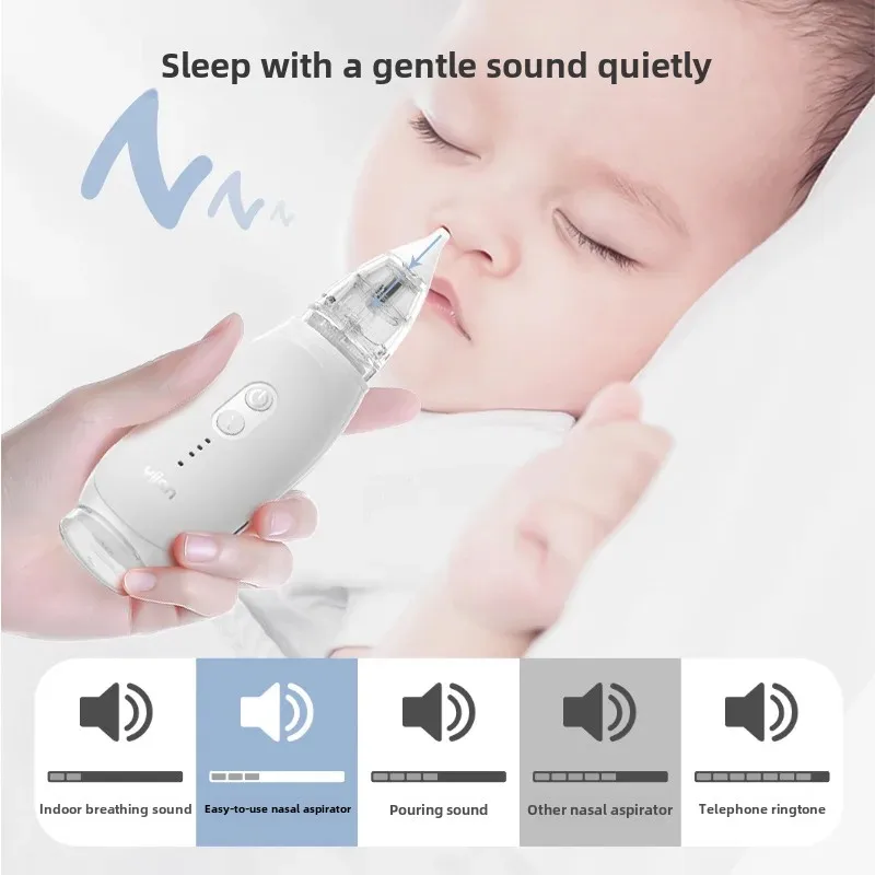 Electric Nasal Aspirator for Babies Newborn Infants Children Special Baby Home Use Snot Absorber Poop Extractor
