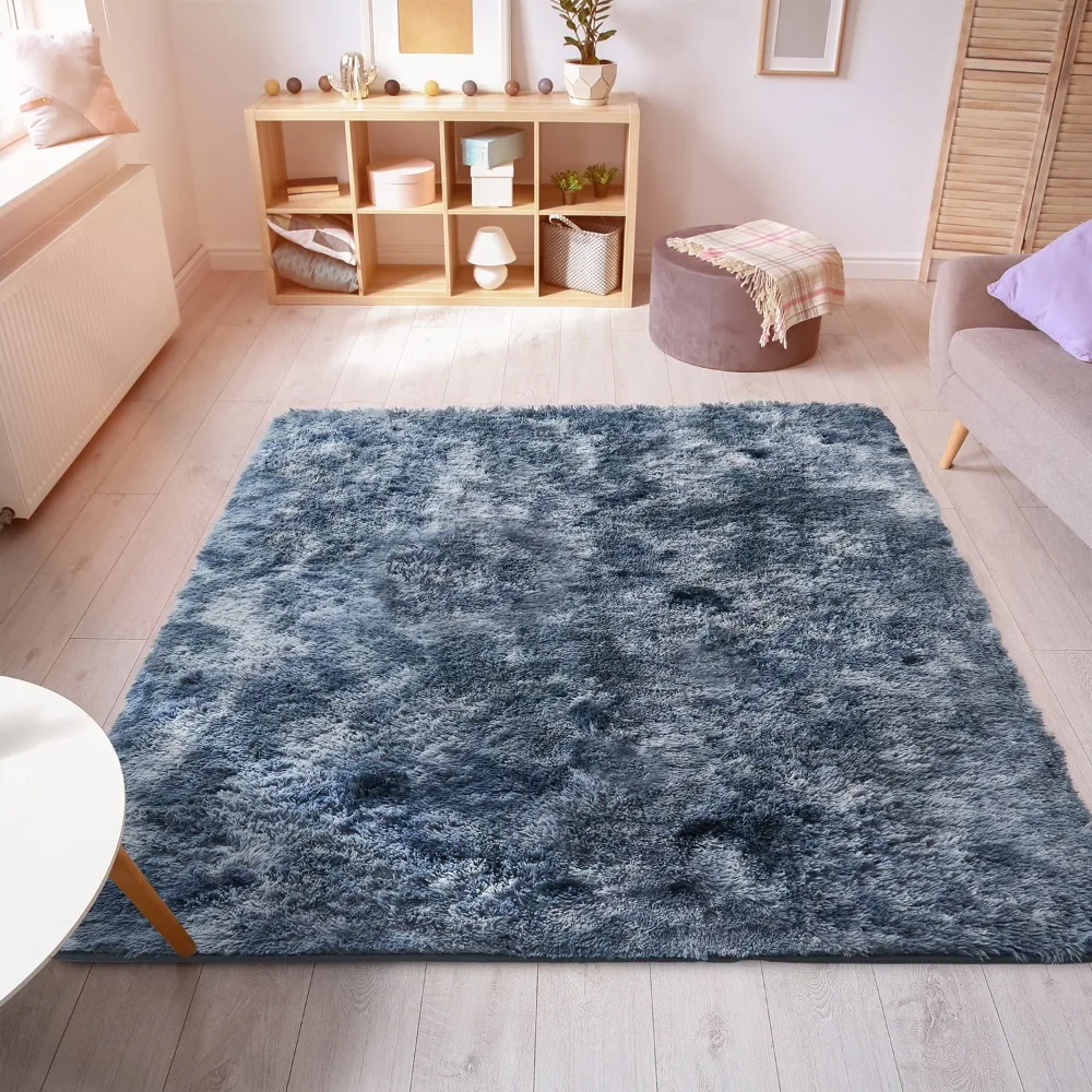 

Rugs Living Room Decor Soft Plush Faux Fur Area Rug 5x7 Feet Rug for Bedroom Luxury Rectangular Fuzzy Carpet Free Shipping Grey