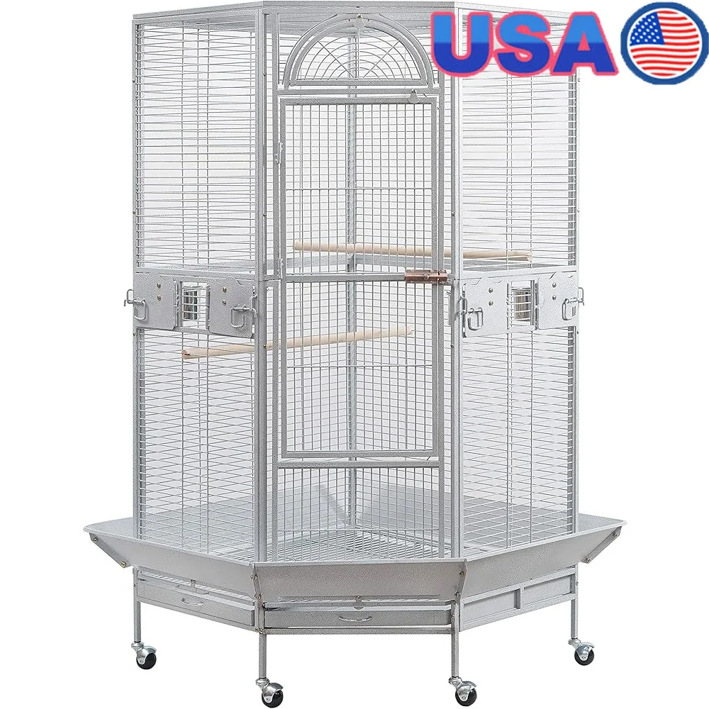 Photo inspiration: Gallery Detail: Small Corner Bird Cage The Ultimate Space Saving Solution For