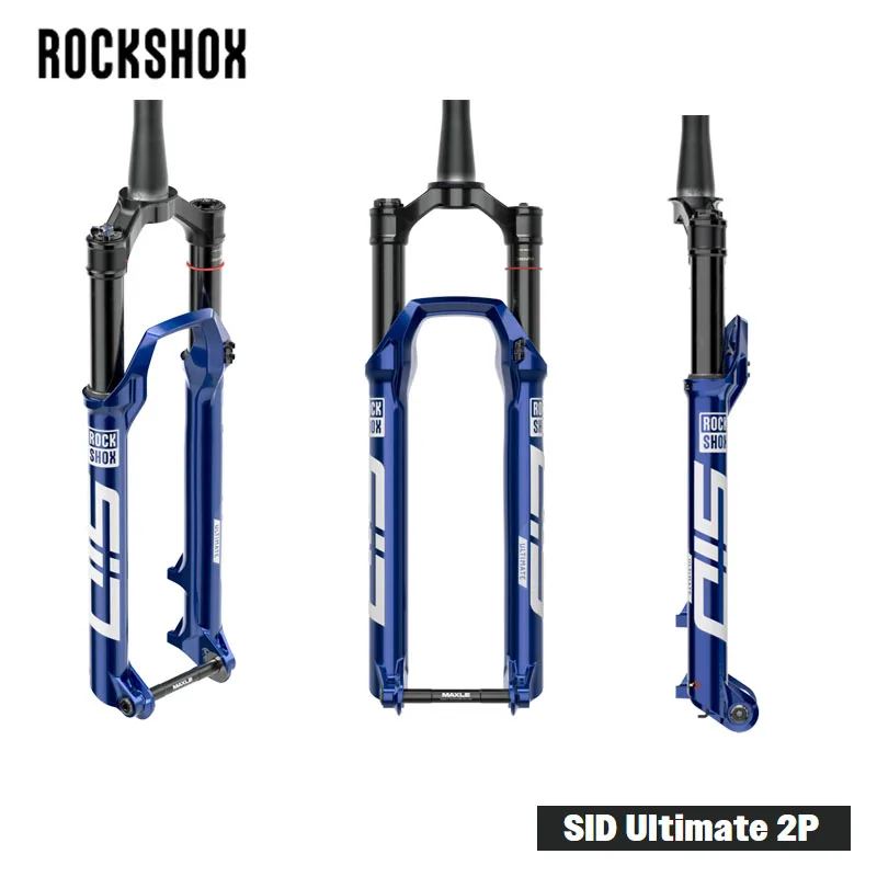 2024 Rockshox Sid Ultimate 2P 120Mm Travel 1.5 "Conico 15X110Mm Boost™Oneloc Remote Debonair + Offset 44Mm