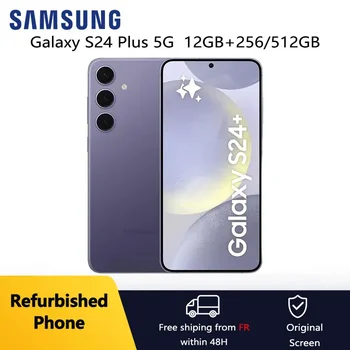 Telefono cellulare Android sbloccato Samsung Galaxy S24+ S24 Plus 5G S926U1 6,7" AMOLED originale 12 GB 256/512 GB NFC sbloccato