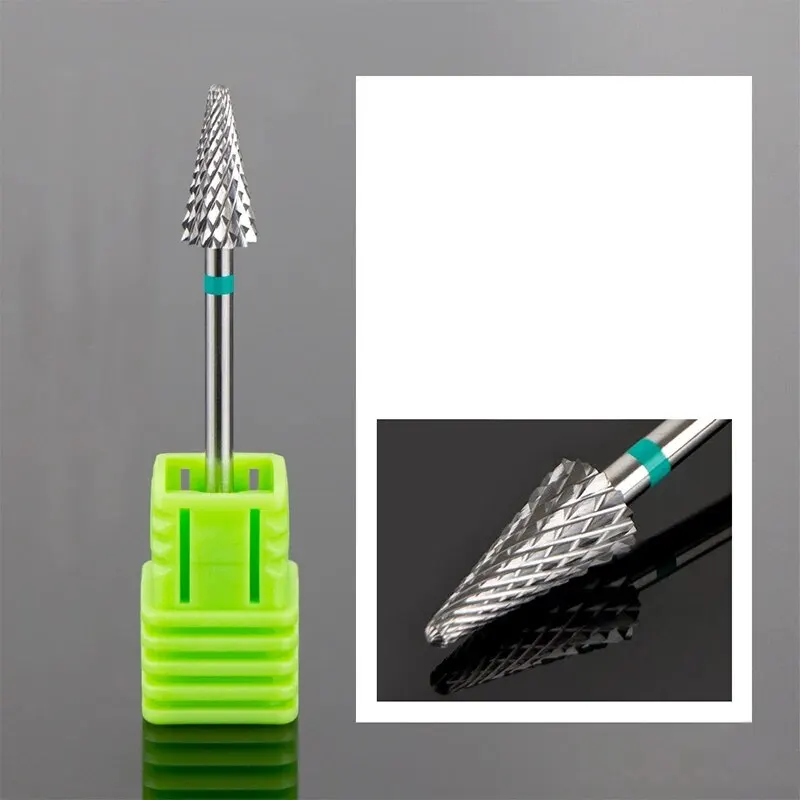 Tungsten Steel Nail Polish Head Quick Nail Removal Pre-processing to Remove Dead Skin Bidirectional Removal Head nail removal head