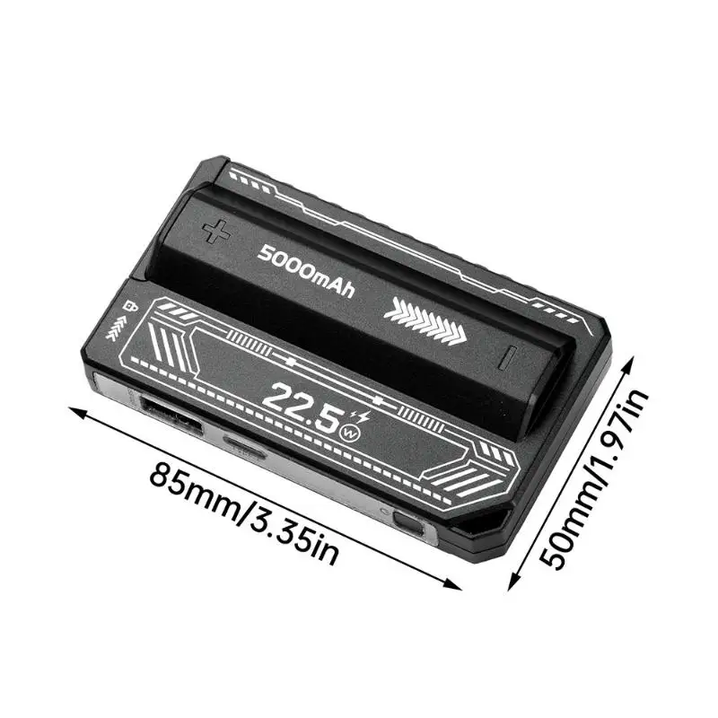 21700 파워 뱅크 케이스 무납땜 DIY 충전기, PD 20W 고속 충전 USB-C 배터리 박스 5000mAh 충전기 키트 휴대용 파워 뱅크 케이스