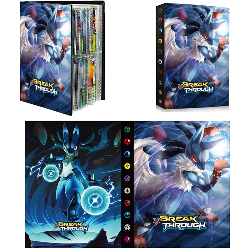Anime 240Pcs Pokemon Cards Kawaii Album Books Game Collection Cards Holder Hobby VMAX File Loaded List Kids Toys Gift Christmas