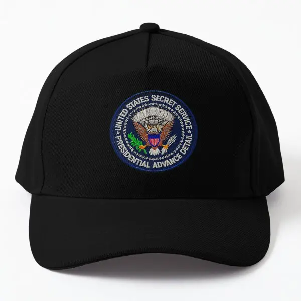 

U S Secret Service Baseball Cap Hat Czapka Fish Solid Color Snapback Hip Hop Casquette Casual Black Sun Sport Summer Bonnet