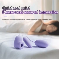 Magisches Saugen, vibrierendes Ei-Massagegerät, 10-Modus, Klitoris-Nippelsauger, Stimulator, Klitoris-G-Punkt, privater Vibrator, Sexspielzeug für Frauen 4