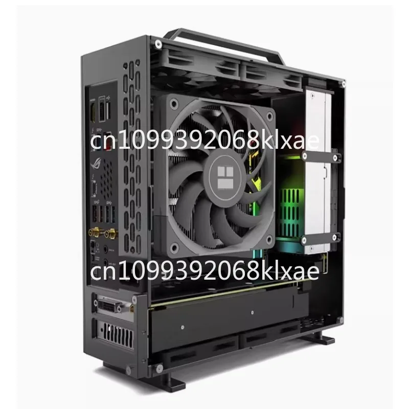 Lzmod mini A24-V5 2.0 dual-slot single display 1u power supply ITX