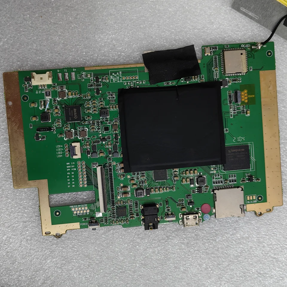 Likebook Mars LCD 디스플레이용 가죽 케이스, 배터리 하우징, 후면